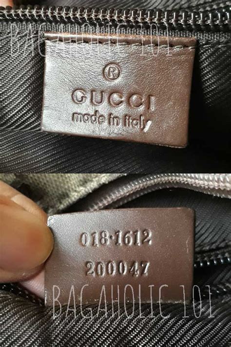 gucci purse without serial number|how to tell if gucci bag is real.